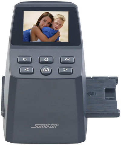 Somikon Dia und Negativscanner: Stand-Alone-Dia- & Negativ-Scanner mit 2,4" / 6,1 cm Display, 14,6 MP (Dia Betrachter, Dia Digitalisierer, Digitalisierung)
