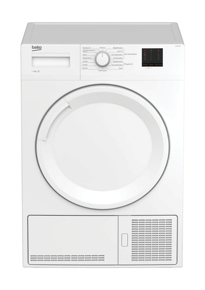 Beko DCU 8230 N b100 Kondenstrockner / 15 Programme / FlexySense - Elektronische Feuchtemessung / 8 kg Beladungskapazität / Kindersicherung / Expressprogramm