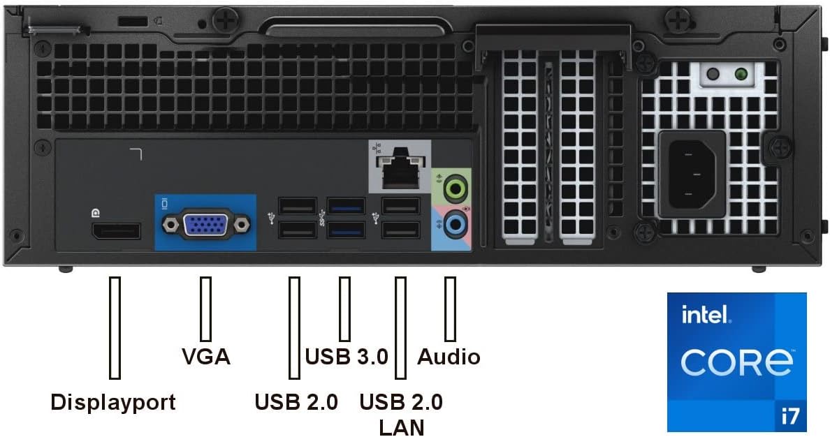 Komplett PC Set Intel i7 4770 8-Thread 3.90 GHz Business Office Multimedia Computer mit 3 Jahren Garantie! |3.8 GHz | 16GB | 512 GB SSD | DVD±RW | USB3 | Windows 11 Prof. | #7048