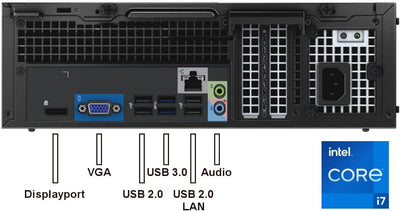shinobee Intel i7 4770 8-Thread 3.90 GHz Business Office Multimedia Computer mit 3 Jahren ! | 8-Threads, 3.9 | 16GB DDR3 | 512 GB SSD | DVD±RW | USB3.0 | Windows 11 Prof. 64-Bit | #7052