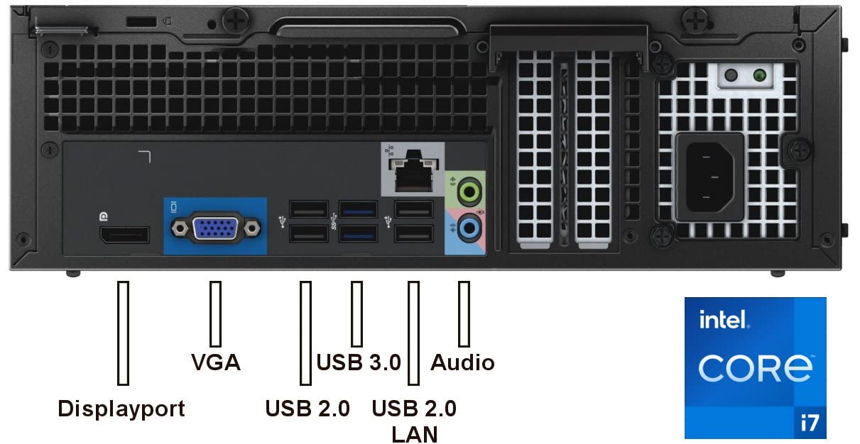 Komplett PC Set Intel i7 4770 8-Thread 3.90 GHz Business Office Multimedia Computer mit 3 Jahren Garantie! |3.8 GHz | 16GB | 512 GB SSD | DVD±RW | USB3 | Windows 11 Prof. | #7048
