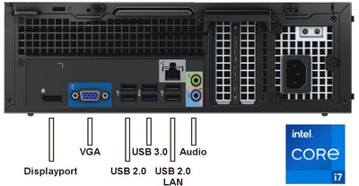 Komplett PC Set Intel i7 4770 8-Thread 3.90 GHz Business Office Multimedia Computer mit 3 Jahren Garantie! |3.8 GHz | 16GB | 512 GB SSD | DVD±RW | USB3 | Windows 11 Prof. | #7048