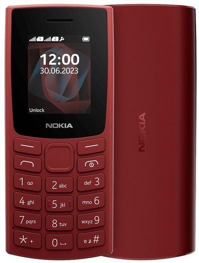 Nokia 105 2023 Dual-SIM red-terracotta
