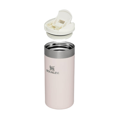 Stanley Aerolight Transit Thermobecher 0.35L - Hält 4 Stunden Heiß - Spülmaschinenfest - Kaffeebecher To Go Auslaufsicher - Kompatibel mit gängigen PKW-Getränkehalterungen - Thermosflasche - Rose