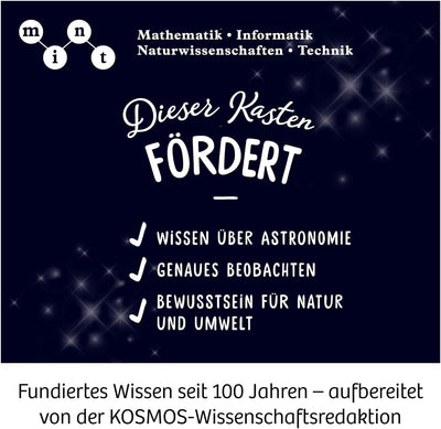 KOSMOS 676902 Zimmer Planetarium Projektor mit 2 auswechselbaren Sternkarten, spannende Infos zum Sternenhimmel, Sonnensystem, Planeten, Astronomie für Kinder ab 8 Jahre