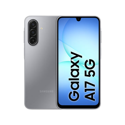 Samsung Galaxy A17 5G AI Smartphone, KI-Handy mit Android, Dünner 7,5-mm-Rahmen, 50-MP-Kamera, 256 GB Speicher, 8 GB RAM, 5.000-mAh-Akku, Gray, 2,5 Jahre Herstellergarantie [Exklusiv auf Amazon]