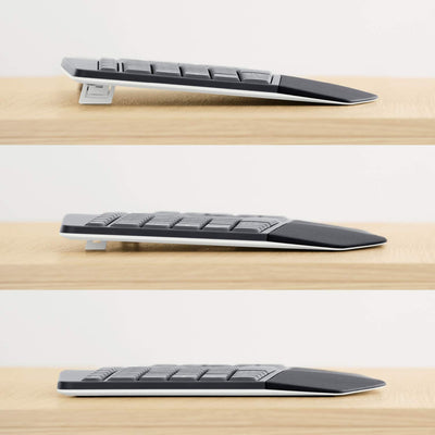 Logitech MK850 Performance Kabelloses Tastatur-Maus-Set, Bluetooth, 2.4 GHz Verbindung via USB-Empfänger, 24 bis 36-Monate Akkuleistung, Handballenauflage, Deutsches QWERTZ-Layout, Schwarz