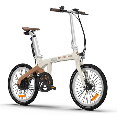 ADO E-Bike Air Carbon Elektrofahrrad, ebike Damen/ebike Herren,Bike,klapprad Riemenantrieb 14,5Kg IPS LCD Display, GPS,ADO APP,250W(Weiẞ)