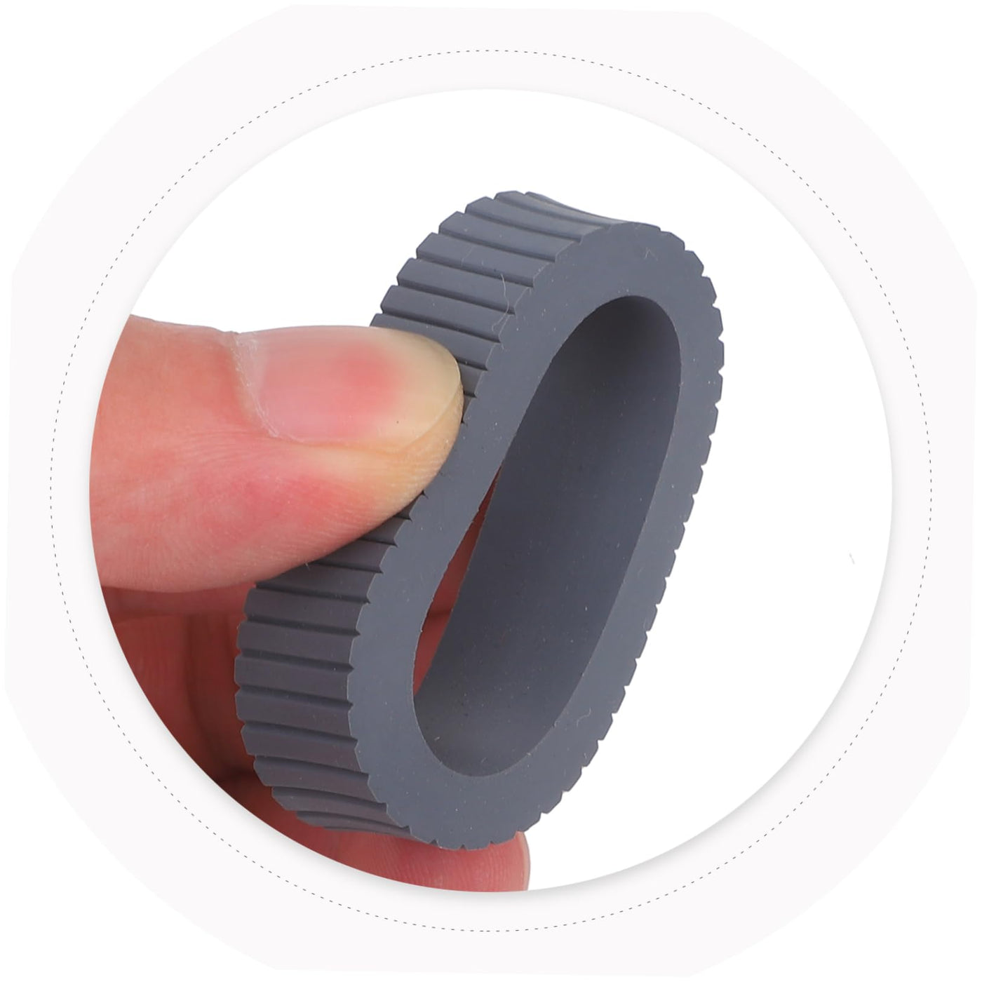 Angoily 4 Stück Scanner Zubehör Pager Ersatz Scanner Teile Ersatz Scanner Rollen Pager Scanner Pager Sorter Ersatz Für Scanner Pager Roller Pager Zubehör