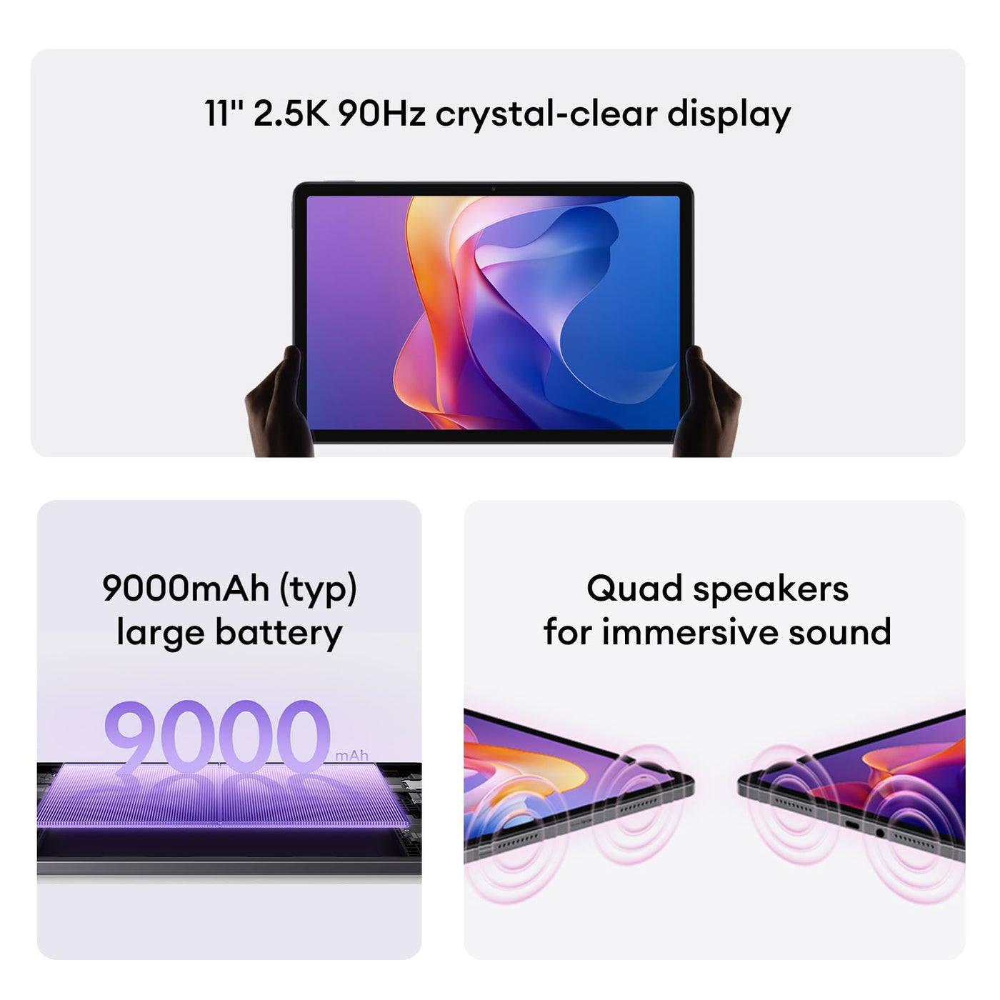 Xiaomi Redmi Pad 2 11" 8GB/256GB 4G Grau (Graphite Gray)