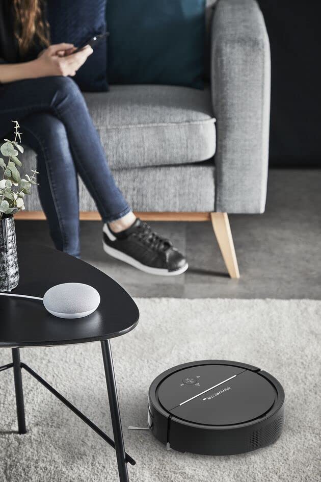 Rowenta RR7875 X-PLORER Serie 120 AI Saugroboter | Testergebnis "SEHR GUT" | Laser-Navigation | automatisches Reinigen | Steuerung per App | Saugen und Wischen | 120 Min. Laufzeit | 150 m² | Schwarz