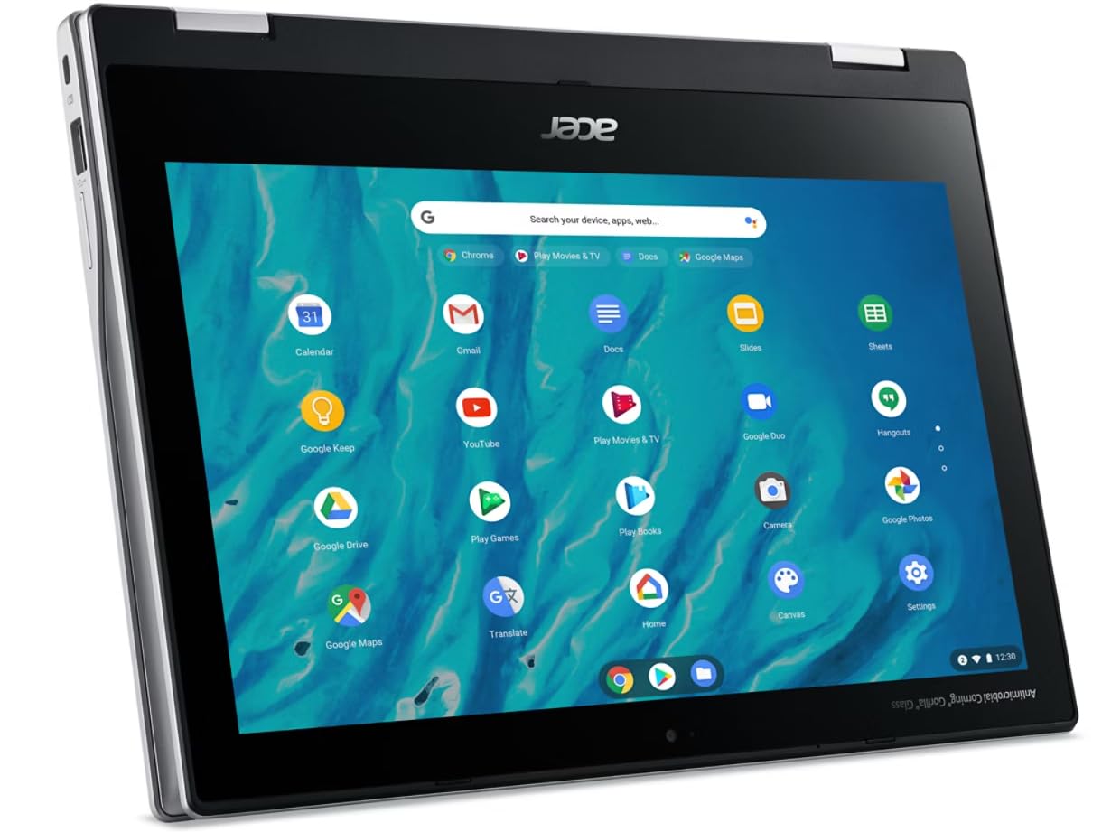 acer Chromebook Spin 311 CP311-3H-K9PB, 11.6" HD Touch, MediaTek MT8183, 4GB, 128GB eMMC, ChromeOS (NX.HUVEG.00A) (4711121806711)