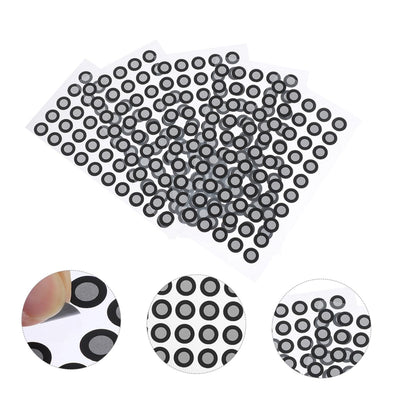 HOMSFOU 25 Blätter Reflektierende Folie für den Scanner reflektorfolie Reflective Sticker Aufkleber Markierungspunkte des Scanners Referenzpunkte für 3D-Scanner - Zubehör das Haustier
