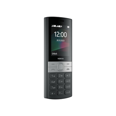 Nokia 150 Feature Phone mit UKW-Radio, Kamera mit Blitz, leistungsstarkem Akku, 20 Stunden Gesprächszeit und 30 Tagen Bereitschaftsmodus - Black