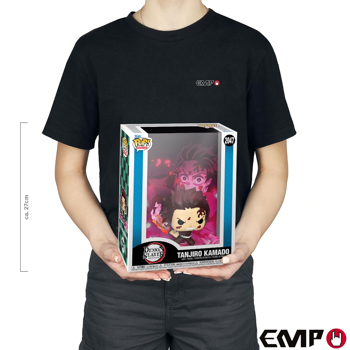 Funko Pop! Game Cover: Demon Slayer - Tanjiro- Vinyl-Sammelfigur - Geschenkidee - Offizielle Handelswaren - Spielzeug Für Kinder und Erwachsene - Anime Fans - Modellfigur Für Sammler