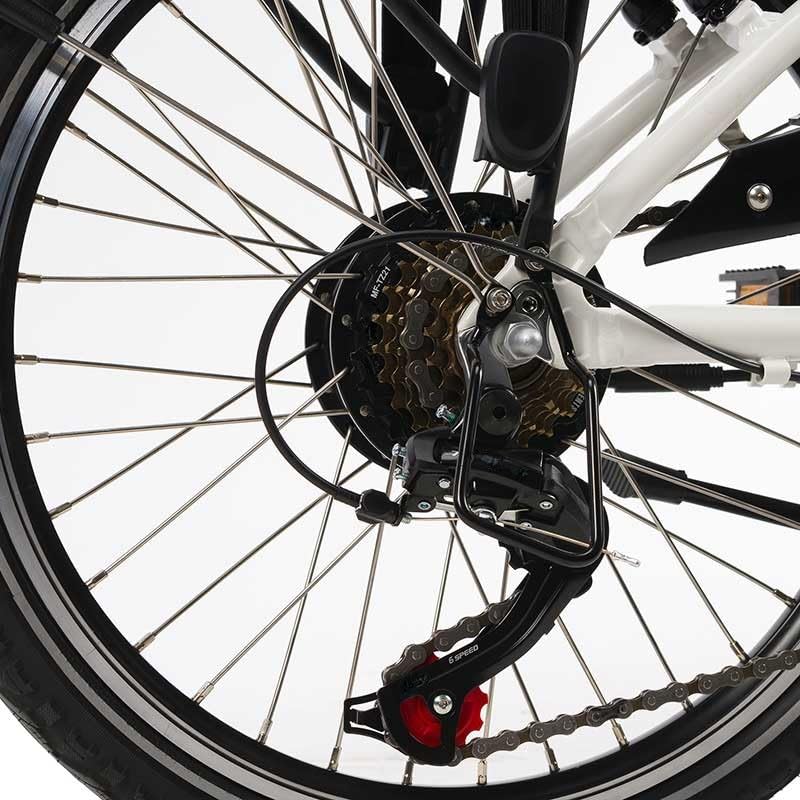 Blaupunkt Emmi 20 Zoll E-Faltrad - Arkticweiß- glänzend/Modell 2022