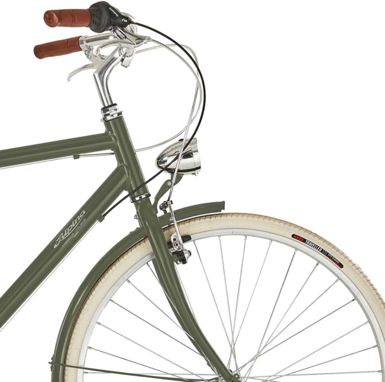 Alpina Bike Bonneville Trekking 6 V Herren Olivgrün 28 Zoll