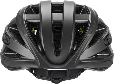 uvex City i-vo MIPS - Leichter City-Helm für Damen und Herren - MIPS-Sysytem - stufenlose Anpassung des Gurtbandes - Black matt - 52-57 cm