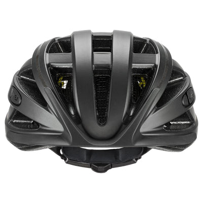 uvex City i-vo MIPS - Leichter City-Helm für Damen und Herren - MIPS-Sysytem - stufenlose Anpassung des Gurtbandes - Black matt - 52-57 cm