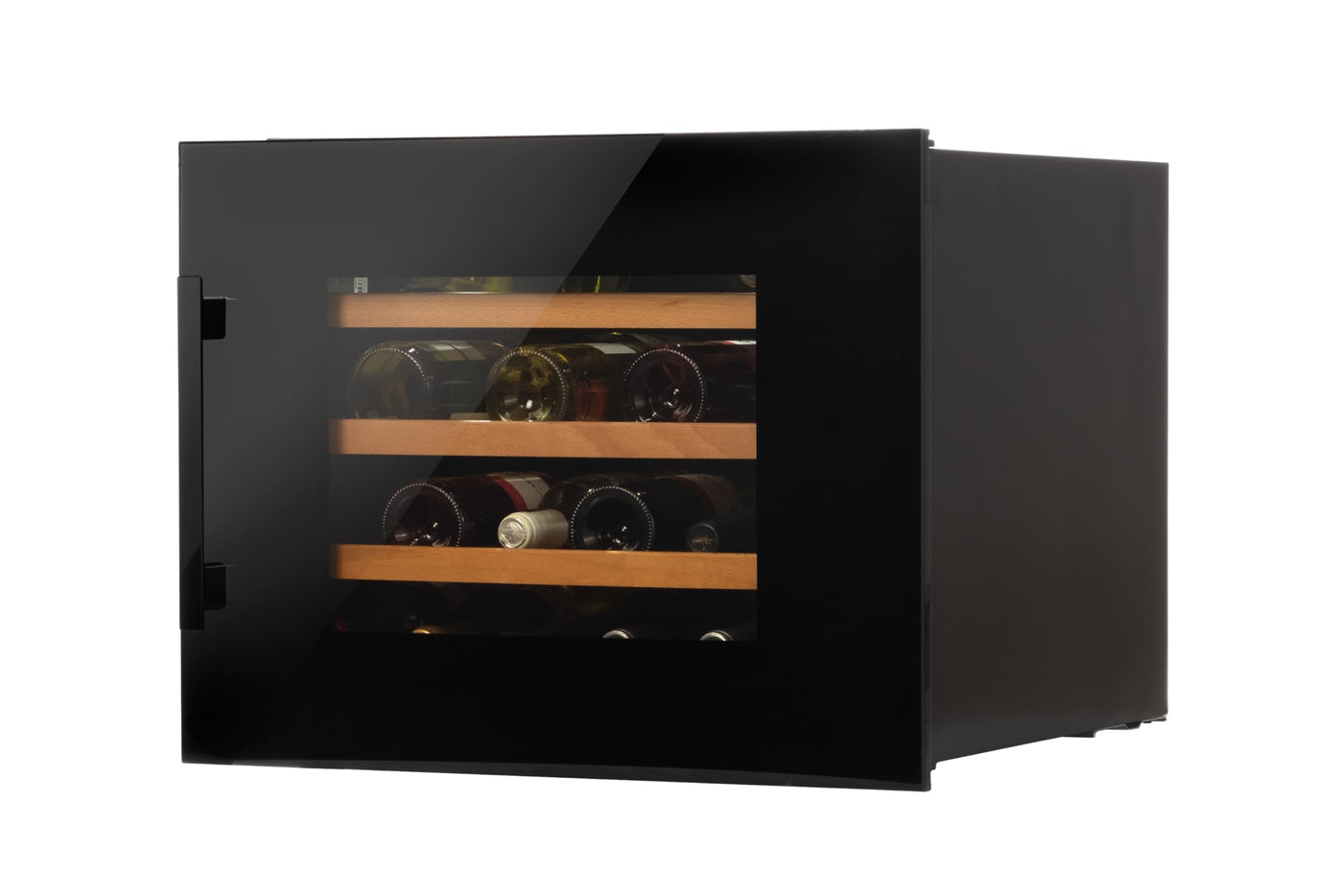 Amica WK 341 200 S Einbau-Weinkühlschrank/Weintemperierschrank/schwarz/max. 24 Bordeauxflaschen/VinoOptima System™