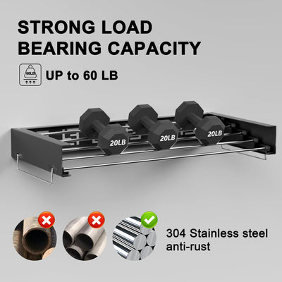 IBVIVIC Wand Wäschetrockner ausziehbar 80cm, Wäscheständer klappbar für Innen oder Außen, platzsparend kompakt, Schwarz