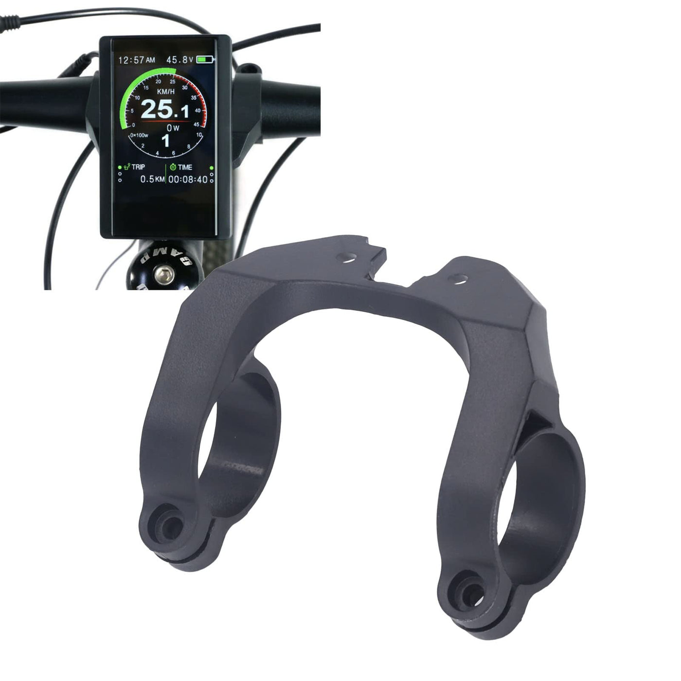 Tnfeeon Elektrofahrrad-LCD-Display, Reitausrüstung, Elektrofahrrad-Umrüstteile, Halterung für-Mittelmotor 850C C965, Instrumentenzubehör