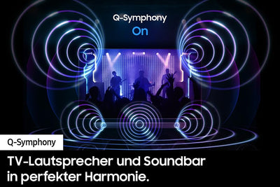 Samsung HW-Q810GD 5.1.2-Kanal Q-Soundbar für TV-Geräte, Bluetooth-Lautsprecher mit kabellosem Dolby Atmos / DTS:X, Q-Symphony, SpaceFit Sound Pro [2024]
