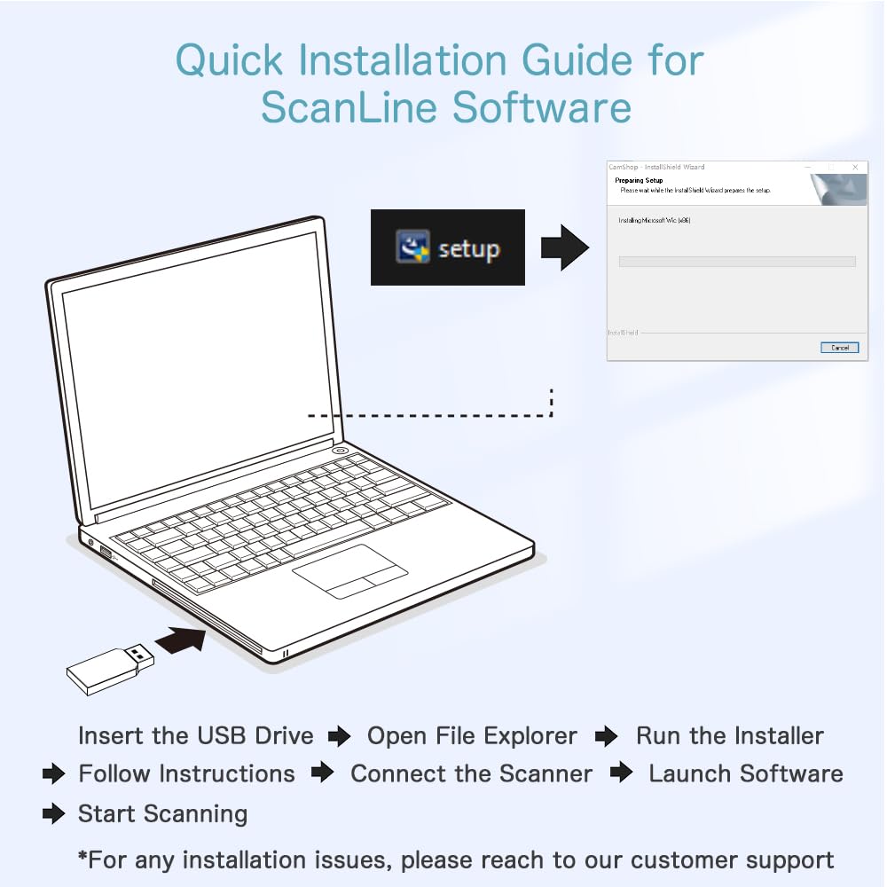 Kalopsia 13MP Professioneller Buchscanner: A3 Erfassungsgröße OCR Scanner Visualizer, 3-Level-LED HD Tragbarer Buchscanner, Mehrsprachiger USB-Dokumentenkamera für Unterrichtsbesprechungen