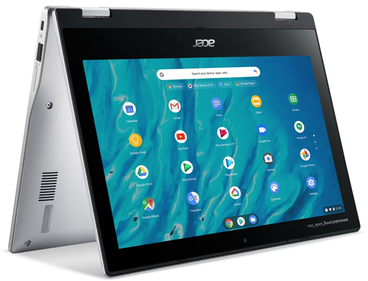 acer Chromebook Spin 311 CP311-3H-K9PB, 11.6" HD Touch, MediaTek MT8183, 4GB, 128GB eMMC, ChromeOS (NX.HUVEG.00A) (4711121806711)