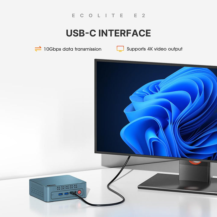 BOSGAME E2 Windows 11 Pro Business Mini-PC AMD Ryzen 5 3550H, 4