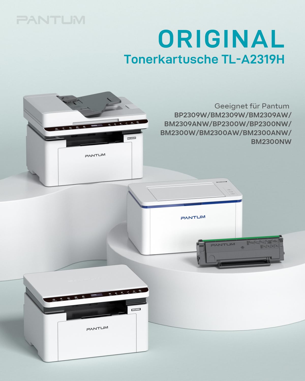 PANTUM TL-A2310H/TL-A2319H Original Tonerkartusche für BP2309W BM2309W BM2309AW, 1600 Seiten