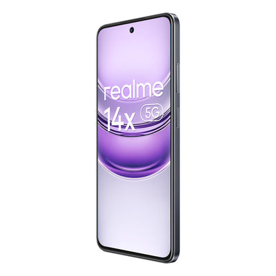 realme 14x 5G Smartphone 8 + 256 GB, Eye Comfort Display 120 Hz, scharfe Kamera mit 50 MP, langlebiger Akku 5000 mAh, Stoßfestigkeit in Militärqualität, Octa-Core, Grün (ohne Adapter)