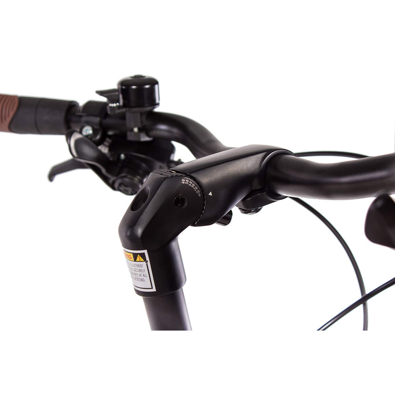 Airtracks Damen Trekking Fahrrad 28 Zoll Trekkingbike TR.2820L City Bike Trekkingrad Shimano ACERA RD-T3000 24 Gang Kettenschaltung Nabendynamo Weiß Matt Damen 48cm Körpergröße 155-170cm