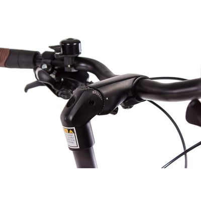 Airtracks Damen Trekking Fahrrad 28 Zoll Trekkingbike TR.2820L City Bike Trekkingrad Shimano ACERA RD-T3000 24 Gang Kettenschaltung Nabendynamo Weiß Matt Damen 48cm Körpergröße 155-170cm