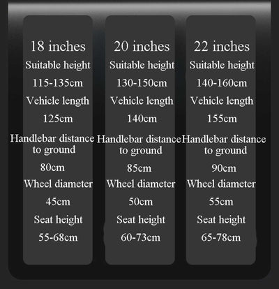 Cityfahrrad Mountainbike Kinderfahrrad 24 22 Zoll Stoßdämpfer Mit Gepäckträger und Frontlicht Geeignet für Jugendliche und Kinder C,24 inches