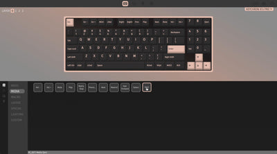 Keychron K13 Pro QMK/VIA Ultradünne benutzerdefinierte kabellose mechanische Tastatur Hot-Swap-RGB-Hintergrundbeleuchtung Roter Schalter Gateron