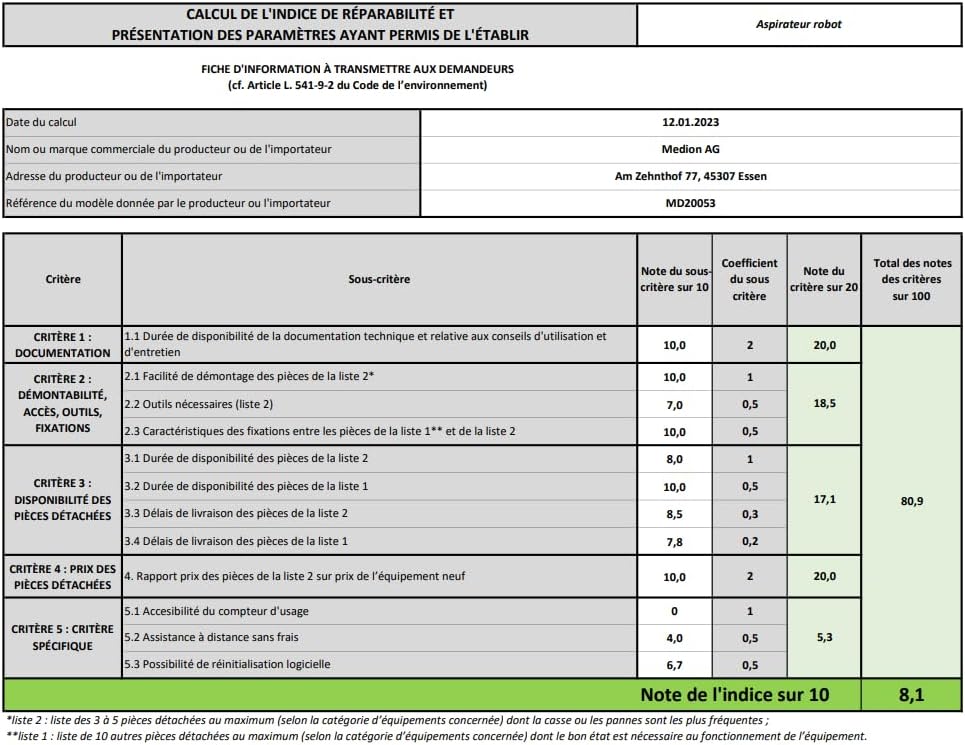 MEDION Wischroboter mit Wassertank (intelligente Navigation, Bodenreiniger mit Walze für Holzboden Hartboden Parkett, getrennter Schmutzwassertank/Frischwassertank, MD 20053) weiß