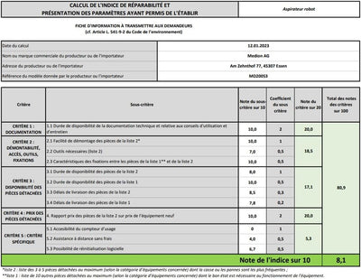 MEDION Wischroboter mit Wassertank (intelligente Navigation, Bodenreiniger mit Walze für Holzboden Hartboden Parkett, getrennter Schmutzwassertank/Frischwassertank, MD 20053) weiß