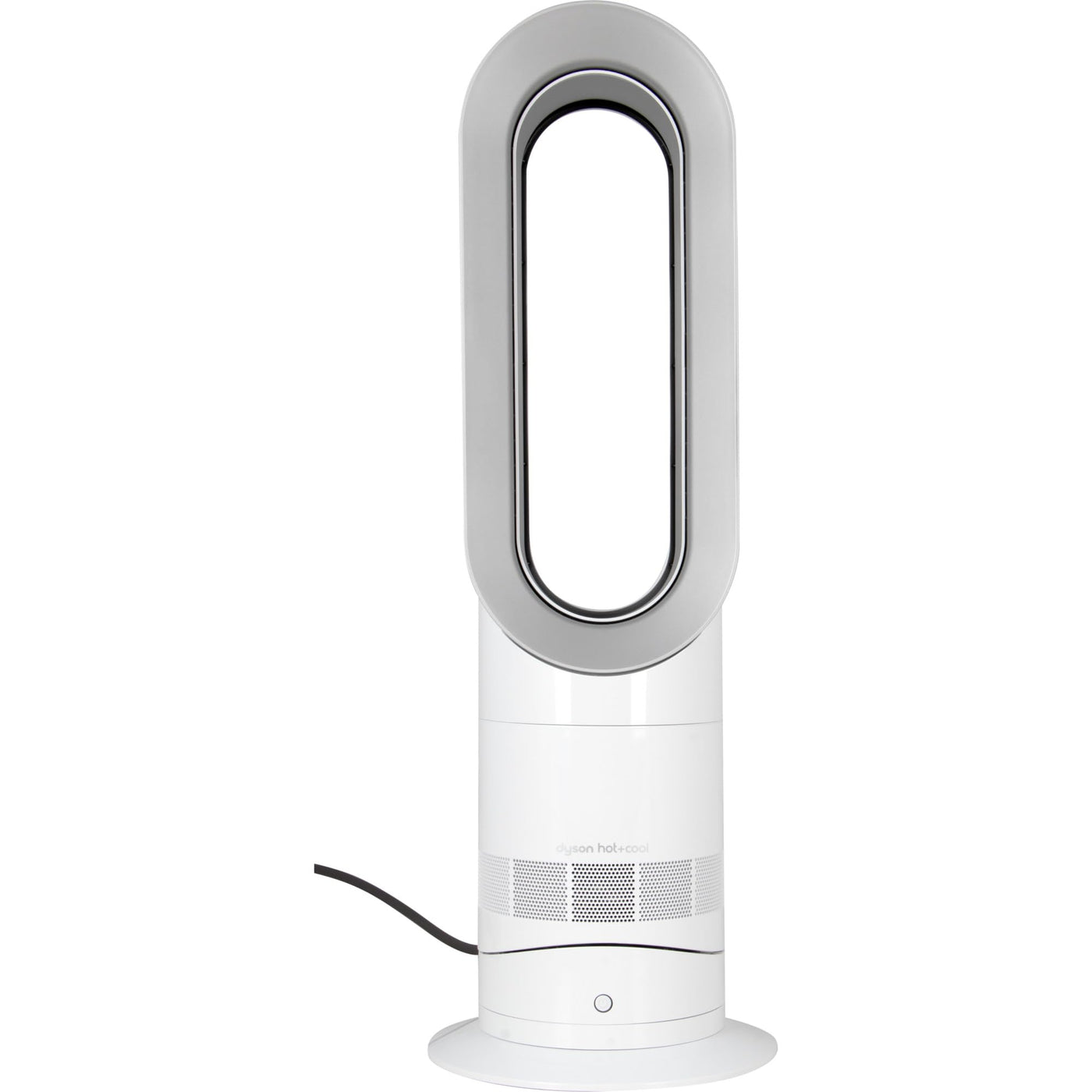 Dyson Hot+Cool Jet Focus AM09 - High Performance Cooling Fan and Fan Heater (White/Silver)