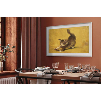 Samsung QLED 4K The Frame 65 Zoll Fernseher (GQ65LS03BGUXZG, Deutsches Modell), mattes Display, austauschbare Rahmen, Art Mode, Smart TV [2023]