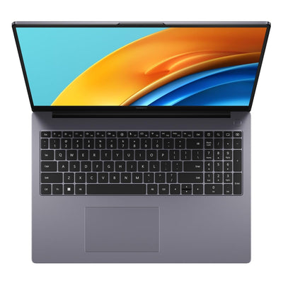 HUAWEI MateBook D16 | 16" Fullview Display | Intel Core i5-12450H | 16GB RAM | 512GB SSD | Windows 11 | QWERTZ | Schlankes Metallgehäuse | Fingerabdrucksensor | Numpad | TÜV Rheinland Low Blue Light