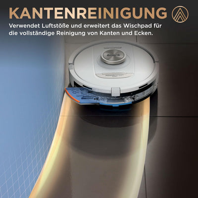 Shark PowerDetect 2-in-1-Saug- & Wischroboter, NeverTouch Pro 60 Tage, Selbst-Entleerung, Befüllung & -Reinigung, 3D- & LiDAR-Navi, NeverStuck-Hindernisumgehung, WLAN/App/Alexa, Weiß, AV2800ZEEUWH