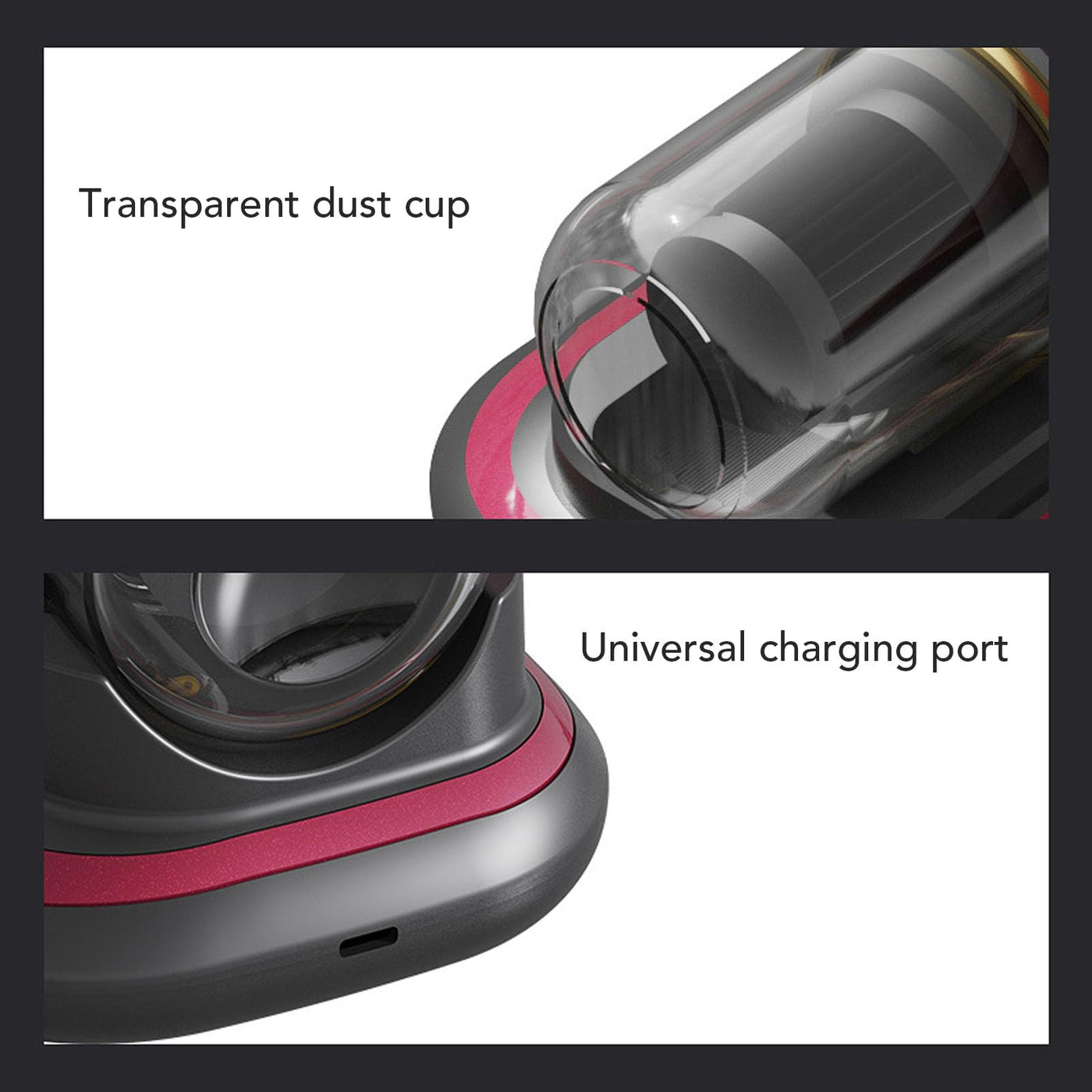 Bettstaubsauger 12 KPa, Ultraschall-Matratzenstaubsauger – Leistungsstarkes Doppelklopfen, UV-Reinigung, Präzise Filterung für Bettwäsche, Teppiche, Spielzeug