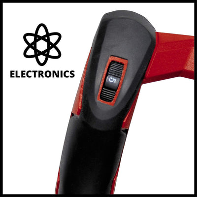 Einhell Farb-Mörtelrührer TC-MX 1400-2 E (1400 W, 0-780 1/min Drehzahl, M14 Rühreraufnahme, Drehzahlelektronik, Aluminium-Getriebegehäuse, inkl. Rührer), Rot
