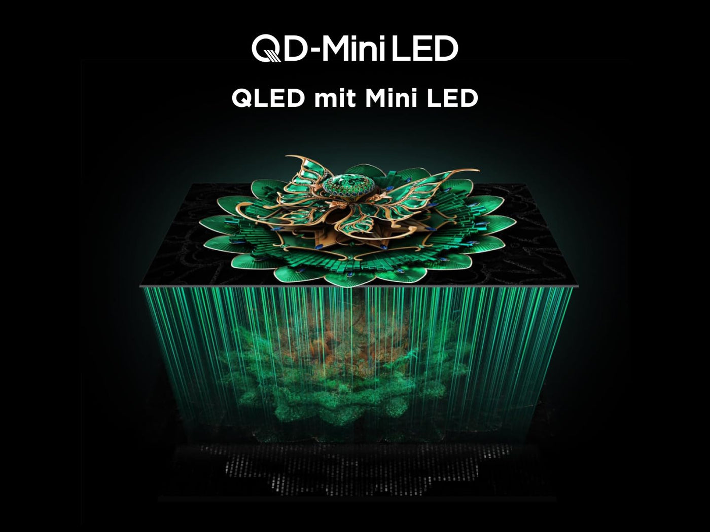 TCL 75C7K 75 Zoll QD-Mini LED Fernseher, 4K HDR Premium 3000, Smart Google TV mit 144Hz Motion Clarity Pro (Dolby Vision IQ & Atmos, CrystGlow HVA Panel, Audio von Bang & Olufsen, Game Master)
