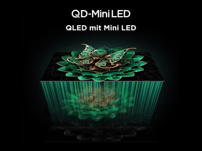 TCL 75C7K 75 Zoll QD-Mini LED Fernseher, 4K HDR Premium 3000, Smart Google TV mit 144Hz Motion Clarity Pro (Dolby Vision IQ & Atmos, CrystGlow HVA Panel, Audio von Bang & Olufsen, Game Master)