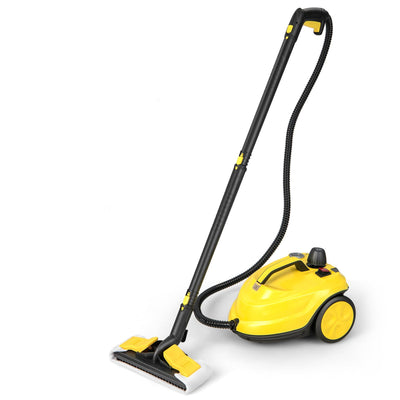 RELAX4LIFE Dampfreiniger, Dampfdruck: 5 bar, Leistung: 2000 W, Flächenleistung: 108 m², Tank: 1,8 L, Aufheizzeit: 8 min., mit Bodenreinigungsset, Düsen, für Teppiche, Boden, Fliese, Fenster, Sofa