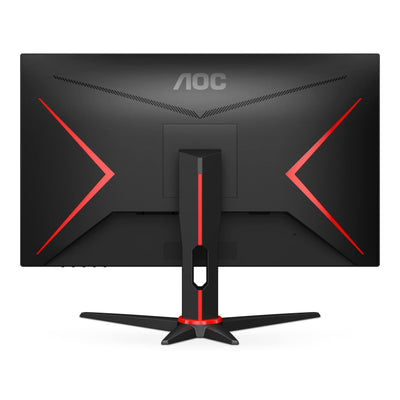 AOC Gaming 24G2ZE 60 cm (23,8 Zoll) Monitor (FHD, HDMI, DisplayPort, FreeSync, 0,5 ms Reaktionszeit (MPRT), 240 Hz, 1920 x 1080) schwarz/rot