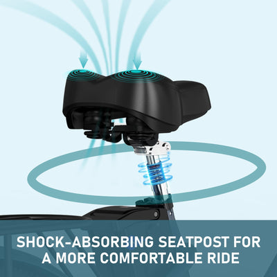 HITWAY E-Bike für Damen Herren, 26 Zoll, Elektrofahrrad E-Citybike, 8.4Ah 36V Abnehmbarer Akku,Sitzhöhe Verstellbar,City Bike mit Gepäckträger für Erwachsene City Pendler