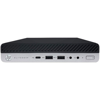 HP EliteDesk 800 G5 Mini Desktop PC Intel i5-9400T RAM 16GB SSD 480GB Windows 11 Pro Office 2021 - (Generalüberholt)